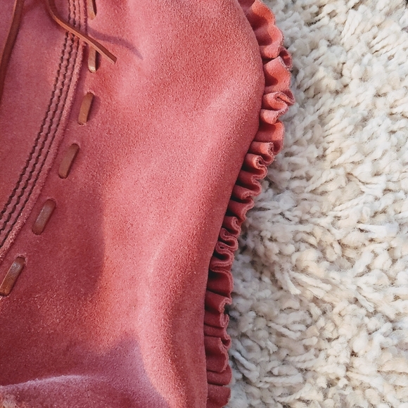 Lucky Brand Suede Shoulder Bag - Picture 7 of 14